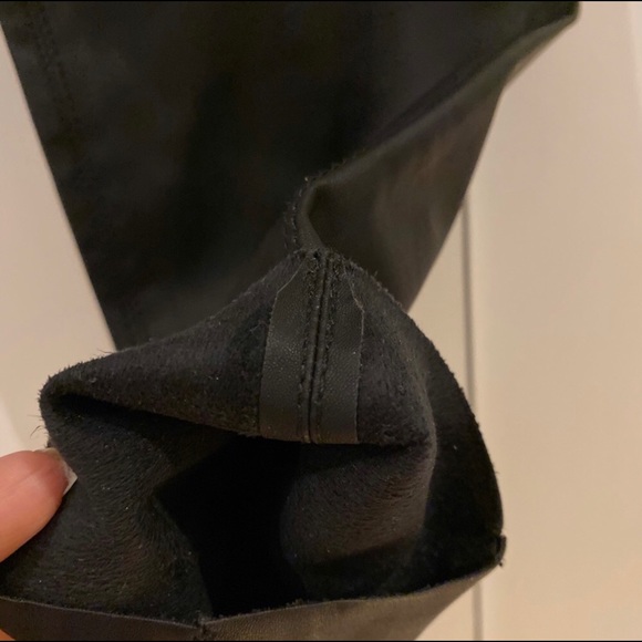 SOLD Zara faux leather leggings nwot - Picture 4 of 5